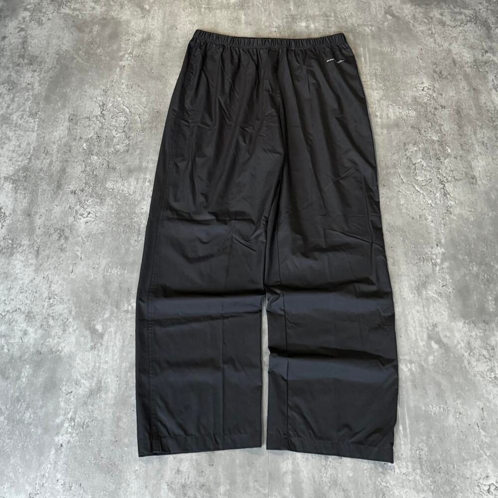 Vintage Y2K Tonal Black Grunge Opium Technical Rain Pants